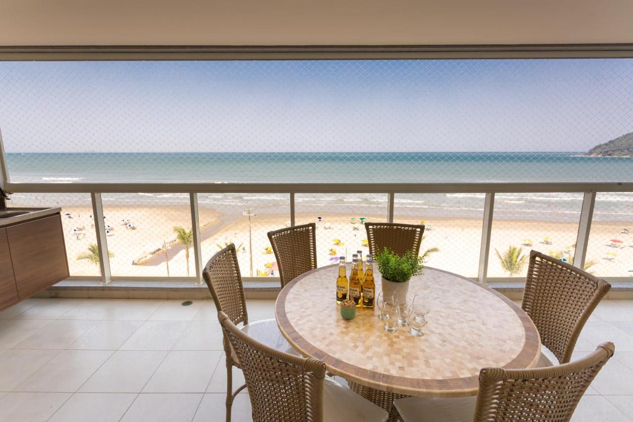 Incrivel Vista Para O Mar, 4 Quartos Com Varanda Bertioga Exteriör bild